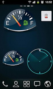 Lastest Gauge Battery Widget APK for Android