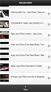 easy jazz piano