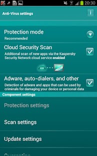 Kaspersky Mobile Security - screenshot thumbnail