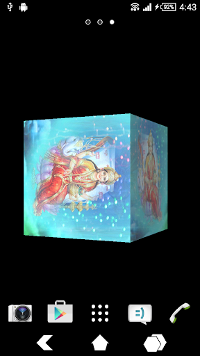 Maa Laxmi Ji Cube LWP