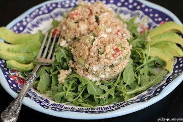 Quinoa Tabbouleh Arugula Salad