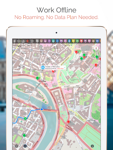 【免費旅遊App】Canterbury Map and Walks-APP點子