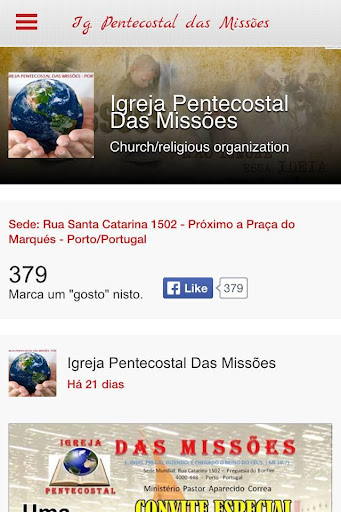 Igreja Pentecostal das Missões