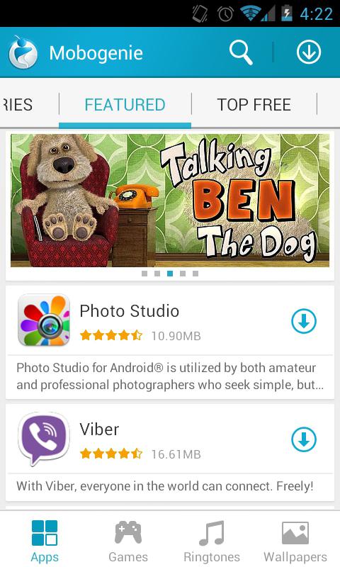 Mobogenie Market - screenshot