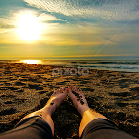 Beach Day by Megan Smith - People Body Parts