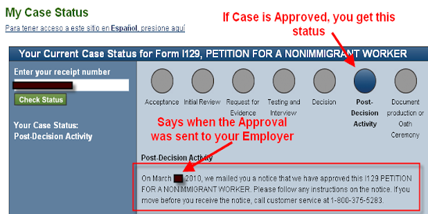 H1B Status Screenshots 9