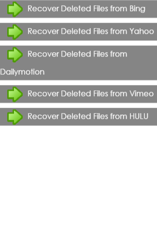 Recover Deleted Files