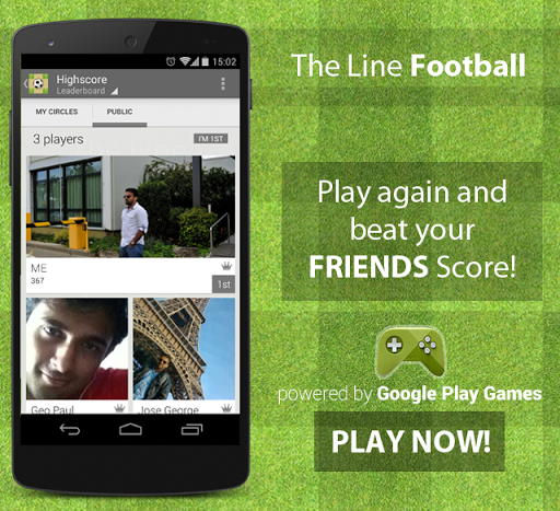 【免費休閒App】The Line Football (Swipe Game)-APP點子