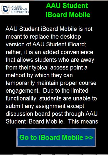 AAU iBoard Mobile