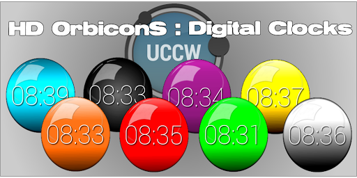 UCCW OrbiconS Digital Clocks