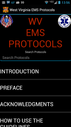 【免費醫療App】DEMO - WV EMS Protocols-APP點子