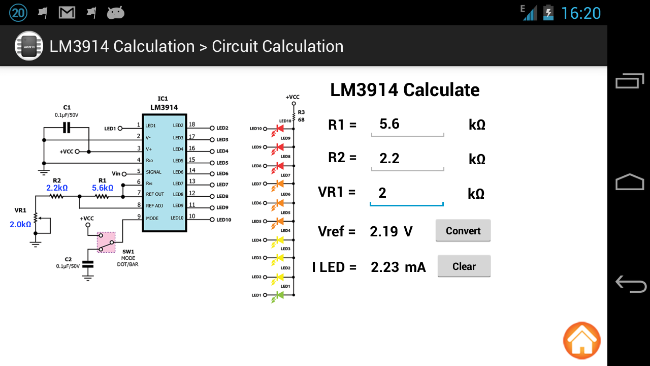 LM3914 Calculation - Android Apps on Google Play