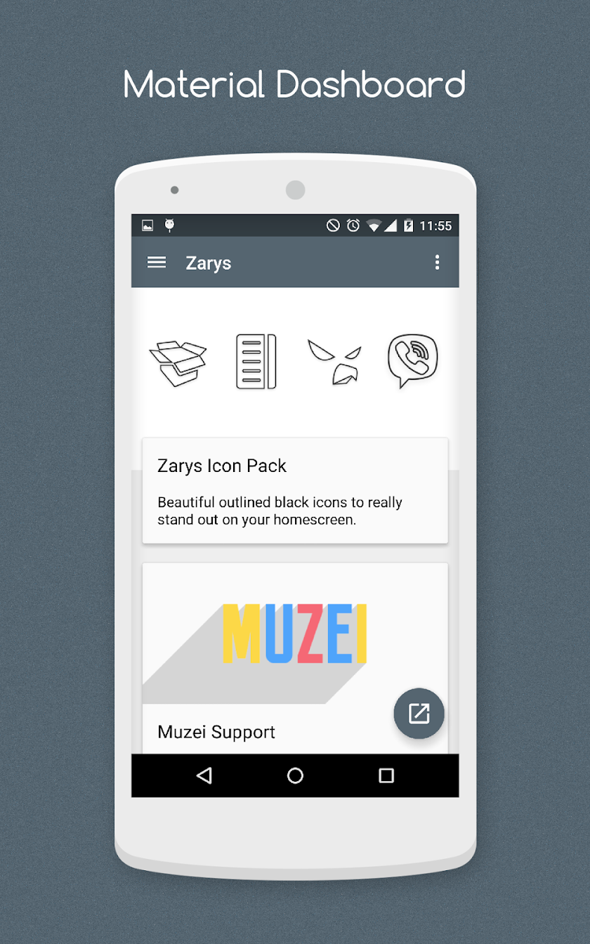 Zarys - Icon Pack Screen 3