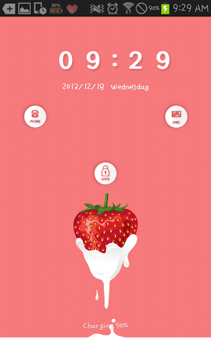 【免費個人化App】Strawberry milk go locker-APP點子