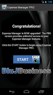 Expense Manager BluJ PRO Key
