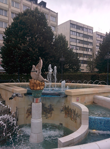 Kossuth Plaza Phoenix Fountain