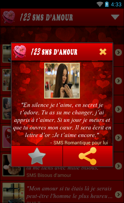 Tres Beau Message D Amour