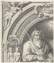 Mozes en Aäron met de Tafelen der Wet (blad linksboven)