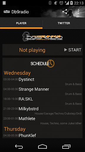 DB9Radio.com for Android