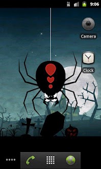 Halloween World Live Wallpaper for android screenshot