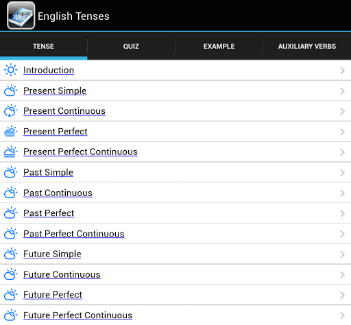 English Tenses