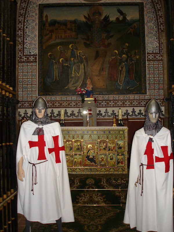 Los Templarios en la Virgen de Guia