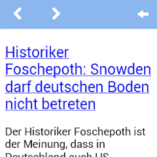 Smartwatch News Reader Screen 3