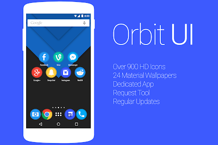 Screenshot Orbit UI - Icon Pack v1.0.2