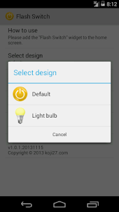 Lastest Flash Switch (Widget) APK for PC