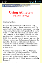 Athlete's Calculator poster 3