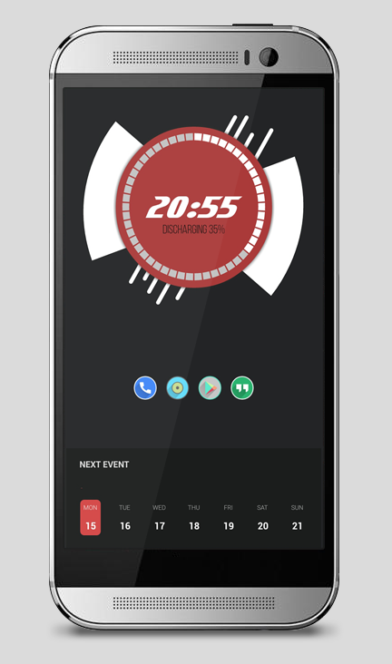 Iris For Zooper Widget Screen 2