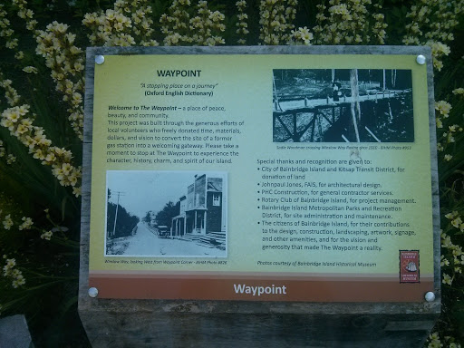 Waypoint Plaque