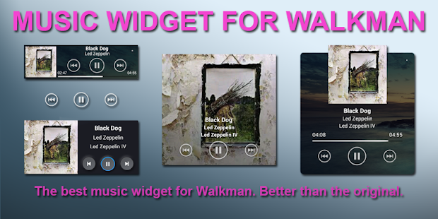 【免費音樂App】Music Widget for Walkman-APP點子