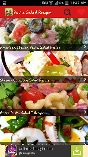 Pasta salad recipes