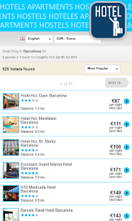 Cheap hotels & hostel deals Screenshots 0