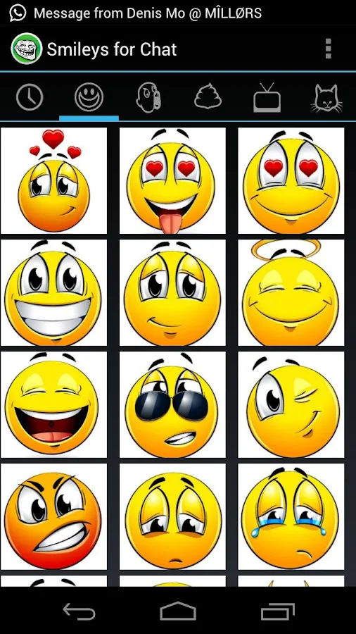 Smileys for Chat (memes,emoji) - screenshot