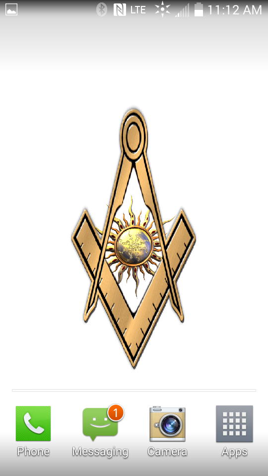 Masonic Live Wallpeper (White) Screen 2