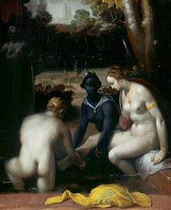 RIJKS: Cornelis Cornelisz. van Haarlem: Bathsheba at her Toilet 1594