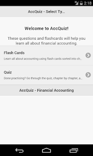 Accounting Quiz - AccQuiz Screenshots 4