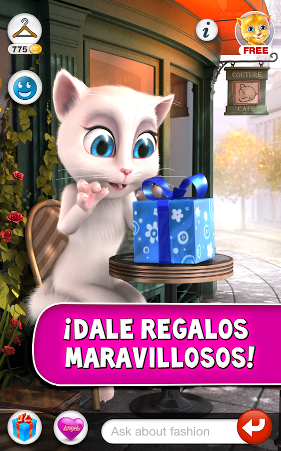 Talking Angela Aplicaciones Android en Google Play