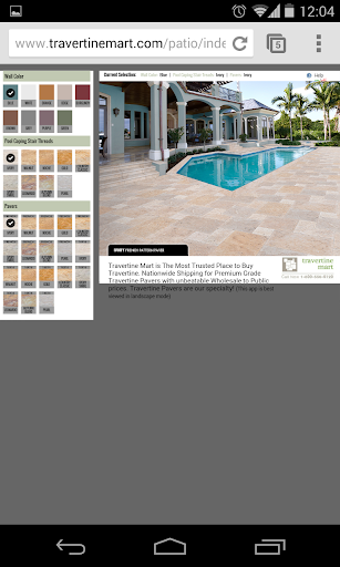 Travertine Mart Patio Designer