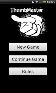 ThumbMaster (drinking game) Screenshots 1