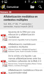 Comunicar Journal Screenshots 3