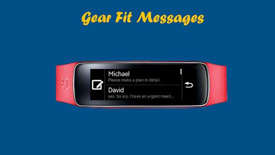 Gear Fit Messages - screenshot thumbnail