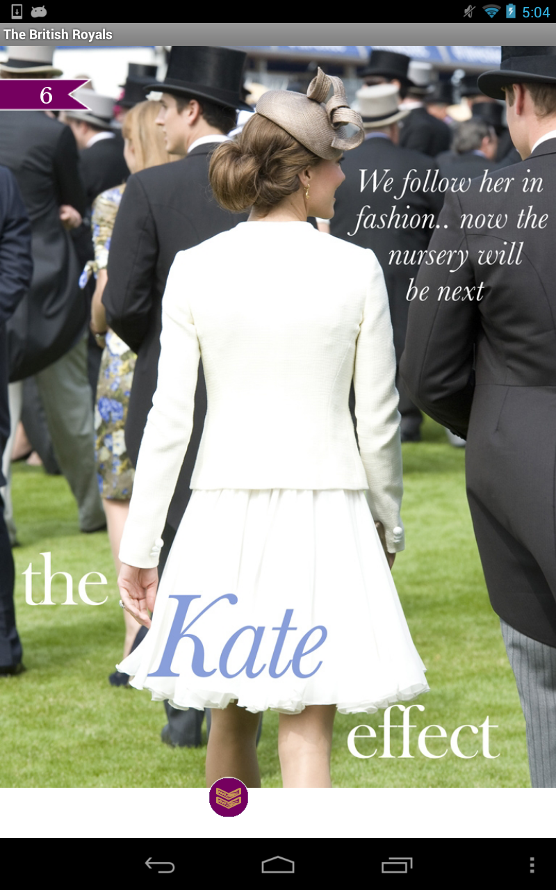The British Royals Screen 3