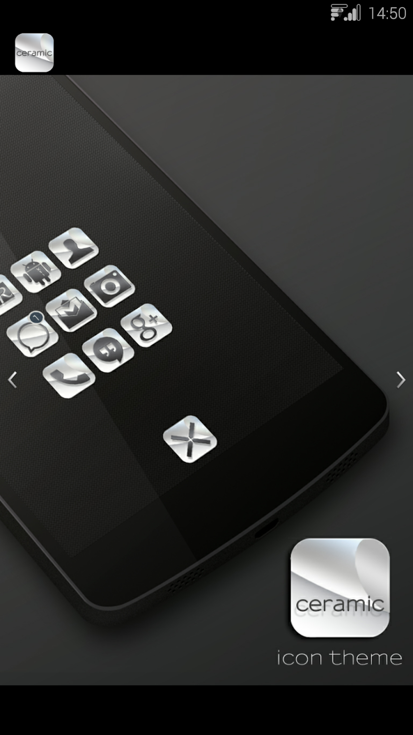 Ceramic icons - Nova Apex Holo Screen 3