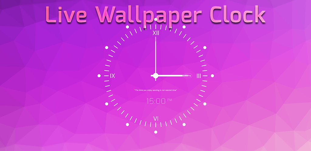Live Wallpaper Clock - Latest version for Android - Download APK