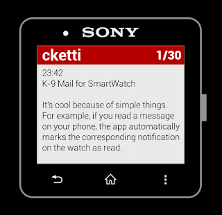 Download K-9 Mail for SmartWatch APK for Android