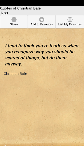 Quotes of Christian Bale