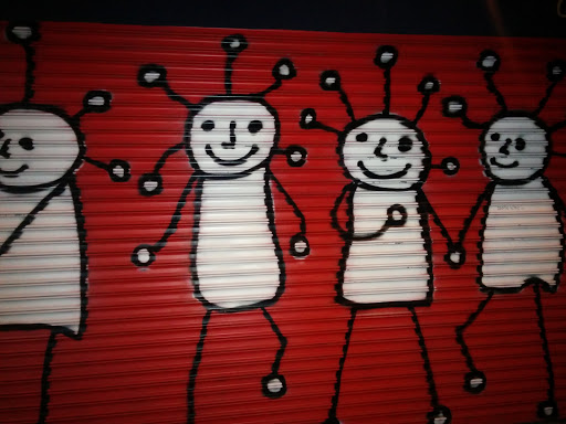 Happy People Mural